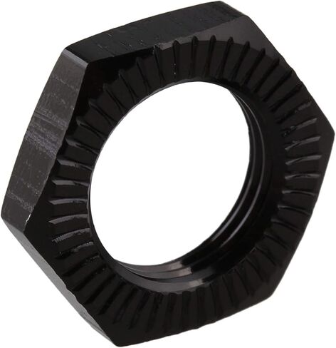 Mxfans 4pcs fits RC 1/8 Model Car 17MM Aluminum Alloy Wheel Hex Hub Nut N10169 Black in Saudi Arabia