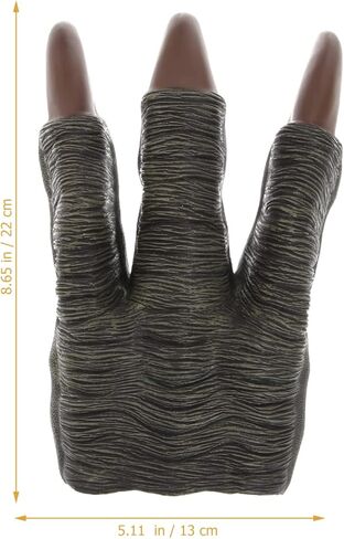 ألعاب الأطفال الصغار، ألعاب الأولاد، أزياء الهالوين، قفازات الهيكل العظمي، قفازات العالم للدمية الرمادية، هدايا ديكور الحفلات التنكرية، مخالب إصبع فيلوسيرابتور، ألعاب الأولاد، ألعاب الأطفال in Kuwait