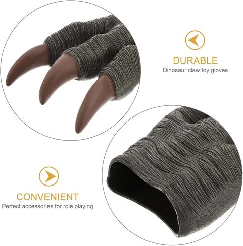 ألعاب الأطفال الصغار، ألعاب الأولاد، أزياء الهالوين، قفازات الهيكل العظمي، قفازات العالم للدمية الرمادية، هدايا ديكور الحفلات التنكرية، مخالب إصبع فيلوسيرابتور، ألعاب الأولاد، ألعاب الأطفال in Kuwait