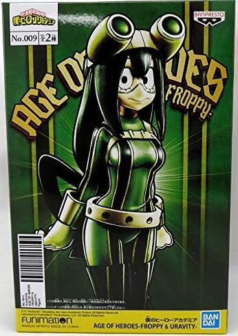 Banpresto 16294 My Hero Academia Age of Heroes Froppy & Uravity Tsuyu Asui Figure in Saudi Arabia