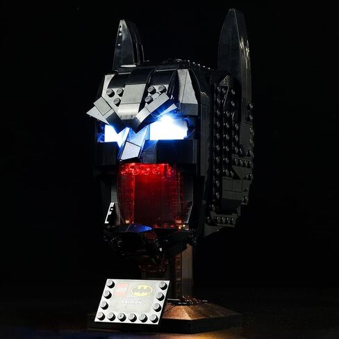 مجموعة مصابيح LED لسيارة ليغو باتمان كاول،مجموعة اضاءة ليجو دي سي باتمان كاول 76182 نموذج مكعبات بناء [الموديل 76182 غير متضمن] in Kuwait