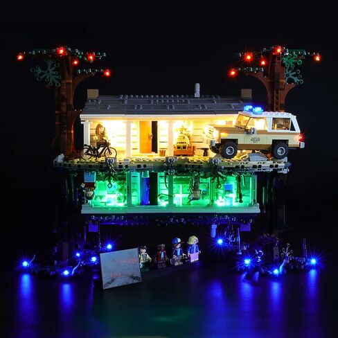 GEAMENT Upgraded Version Light Kit for Stranger Things The Upside Down - Compatible with Lego 75810 Building Blocks Model (Model Set Not Included) (with Instruction) in Saudi Arabia