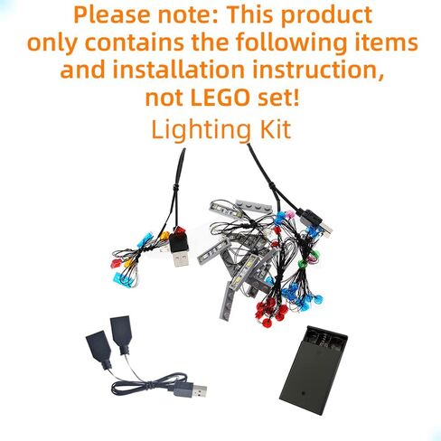 GEAMENT Upgraded Version Light Kit for Stranger Things The Upside Down - Compatible with Lego 75810 Building Blocks Model (Model Set Not Included) (with Instruction) in Saudi Arabia