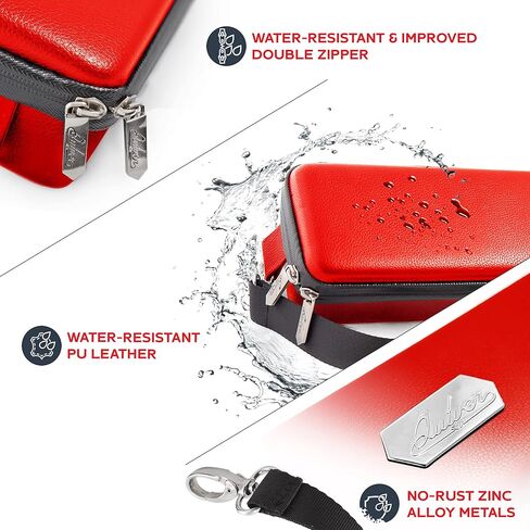 حقيبة حمل بطاقات Quiver Time Pink Quiver - حامل بطاقات اللعب لبطاقات التداول، حقيبة تخزين بطاقات MTG حقيبة صندوق بطاقات (+ حزام المعصم والكتف، والفواصل، والوسادات + 100 حافظة بطاقات أبولو) in Kuwait