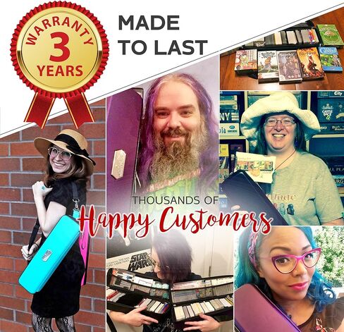 حقيبة حمل بطاقات Quiver Time Pink Quiver - حامل بطاقات اللعب لبطاقات التداول، حقيبة تخزين بطاقات MTG حقيبة صندوق بطاقات (+ حزام المعصم والكتف، والفواصل، والوسادات + 100 حافظة بطاقات أبولو) in Kuwait