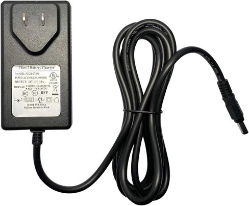 24V Charger for Ride On Car 24 Volt Battery Charger for Kids Princess Carriage Toyota Tundra Ride-Ons Replacement Parts in Kuwait