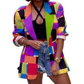 سترات نسائية كاجوال مفتوحة من الأمام من Cololura بأكمام طويلة ومعاطف قصيرة وسترة قصيرة in Kuwait