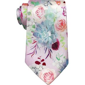 Floral tie for men full Printed Men's Necktie Fashion Causal Narrow flower Skinny wide tie