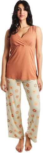 5 Piece Maternity and Nursing PJ Pant Set for Mom and Baby in Saudi Arabia