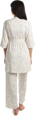 5 Piece Maternity and Nursing PJ Pant Set for Mom and Baby in Kuwait