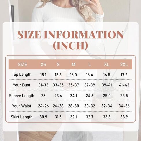 مجموعة ملابس نسائية من Dilgul مكونة من قطعتين بياقة دائرية وأكمام طويلة، تنورة ضيقة متوسطة الطول، مجموعة فساتين منسوجة خفيفة الوزن in Kuwait