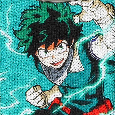 My Hero Academia Anime Cartoon Deku 360 Character Crew Socks in Saudi Arabia
