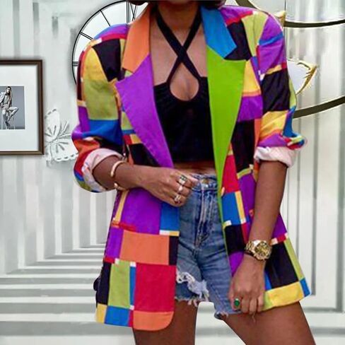 سترات نسائية كاجوال مفتوحة من الأمام من Cololura بأكمام طويلة ومعاطف قصيرة وسترة قصيرة in Kuwait