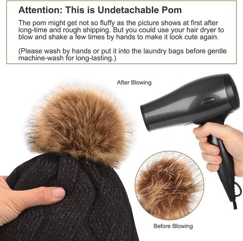 MAYLISACC Hat and Gloves for Women, Thermal Winter Knit Beanie Hats-and-Mittens 2 Pcs Set Ladies Thick Fleece Lined in Saudi Arabia