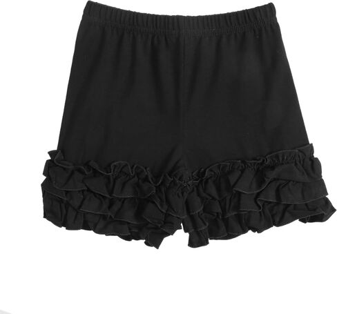 Ashken Baby Toddler Girls Ruffles Shorts Little Girls Cotton Pants 3 Months-6T in Kuwait