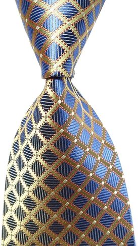 Wehug Lot 10 PCS Men's Ties 100% Silk Tie Woven Slim Necktie Jacquard Neck Ties Classic Ties in Kuwait