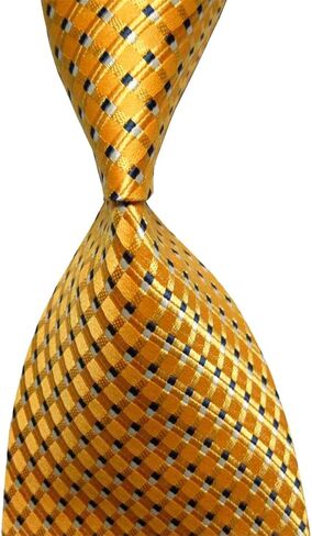 Wehug Lot 10 PCS Men's Ties 100% Silk Tie Woven Slim Necktie Jacquard Neck Ties Classic Ties in Kuwait