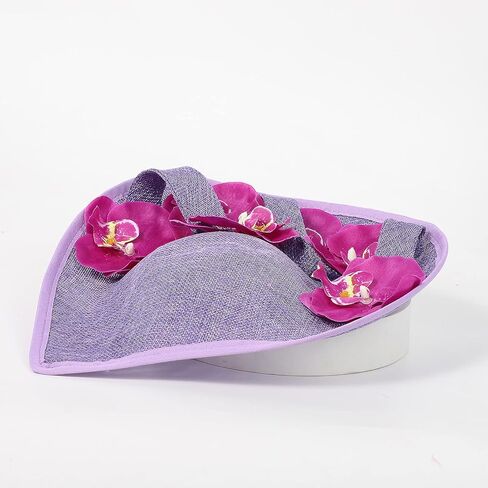 FADVES فاسيناتور للنساء مشبك شعر قبعة زهرة عقال حفل زفاف قبعة قبعة الشاي in Kuwait