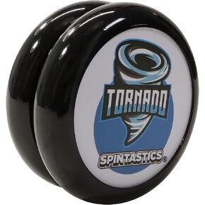 Tornado - Looping Yo-Yo, Classic Shape, Ball-Bearing Axle, Designed by World Yo-Yo Champion, (Black2) in Kuwait
