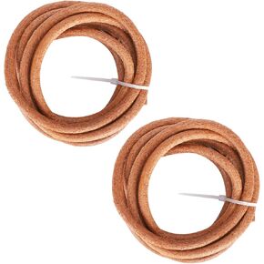 2Pcs Sewing Machine Leather Belts Sewing Machine Treadle Belts Sewing Machine Belt Drive Treadle Parts with Hook Sewing Machine Accessories Parts in Saudi Arabia