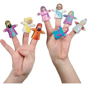 He Lives Religious Finger Puppets for Easter (Set of 24) Sunday School Supplies in Saudi Arabia