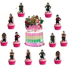 25 قطعة من لوازم حفلات اعياد الميلاد بنمط الزومبي 3، زينة كب كيك لحفلات اعياد الميلاد للاطفال وهدايا حفلات اعياد الميلاد in Kuwait