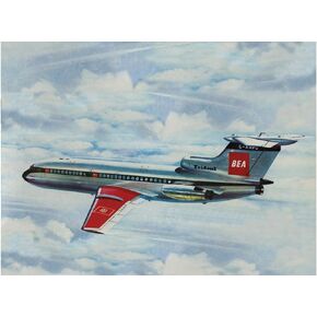 Airfix Vintage Classics Hawker Siddeley 121 Trident 1:72 Commercial Jetliner Plastic Model Kit A03174V