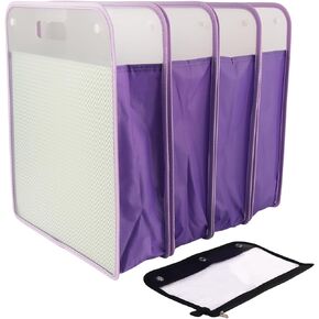 12x12 Paper Storage Organizer,4 Pack Scrapbook Paper/Construction Paper/Vinyl Sheets/A4 Paper/Cutting Mat for Cricut Storage Organizer Craft Supplies in Kuwait