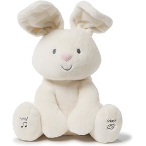 GUND Baby Flora The Bunny Animated Plush, Singing Stuffed Animal Toy for Ages 0 and Up, Cream, 12" (Styles May Vary) in Kuwait