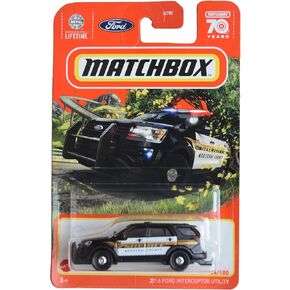 Matchbox 2016 Ford Interceptor Utility، أسود 24/100 [شريف] in Kuwait