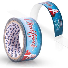 دافيك - مقبض حمل لاصق لعيد الميلاد، حزام مقبض لاصق لنقل الصناديق والحقائب، بكرة مقبض لاصق متعدد الاستخدامات ومريح أثناء التنقل، 25 مقبض in Kuwait