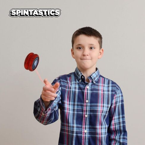 Tornado - Looping Yo-Yo, Classic Shape, Ball-Bearing Axle, Designed by World Yo-Yo Champion, (Black2) in Kuwait