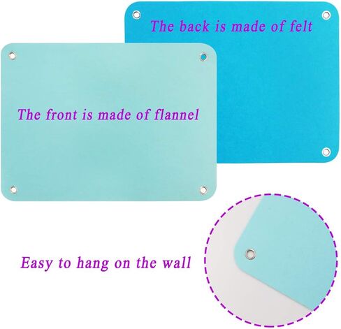 لوحة من الفلانيل للأطفال الصغار في مرحلة ما قبل المدرسة حيث يشعر الأطفال بأنشطة الأنشطة ومجموعات اللعب وهدايا عيد الميلاد المعلقة على الحائط (أخضر) in Kuwait