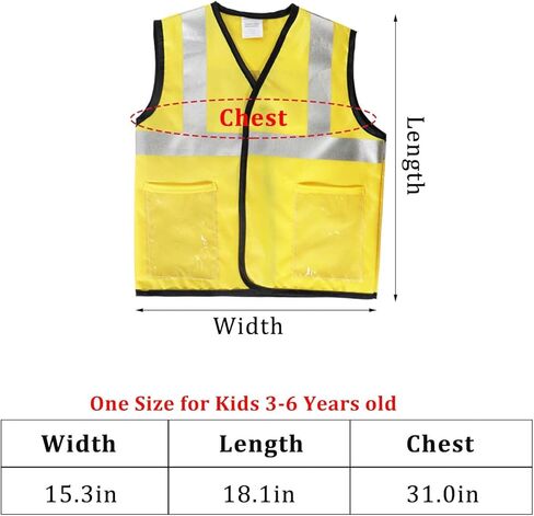 زي عامل البناء للأطفال مجموعة لعب الأدوار للأطفال 2 3 4 5 6 سنوات للأولاد والبنات باللون الأصفر in Kuwait