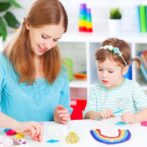 9 PCS Butter Slime Kits Strechy Non-Sticky and Glossy Slime,Scented Slime Mud,Butter Slime Stress Relief Toy for Girls and Boys Birthday Gifts in Kuwait