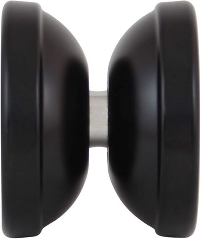 يويو كينج يويو معدني احترافي غير مستجيب للتحكم في الطحن مع محمل حرف C عريض وخيط متضمن (اسود) in Kuwait