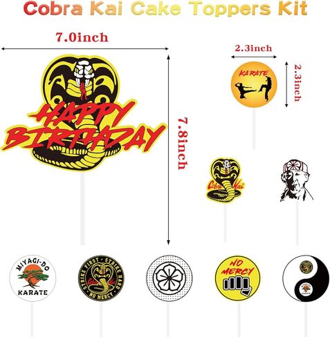مجموعة أغطية الكب كيك من 25 قطعة من Haooryx الكاراتيه التايكوندو in Kuwait