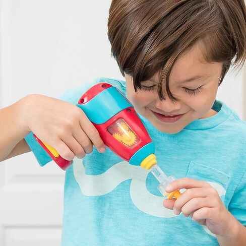 Educational Insights Design & Drill Power Drill, Compatible with Design & Drill Sets, Real Working, Kid-Friendly Toy Drill, Brand New Look in Saudi Arabia