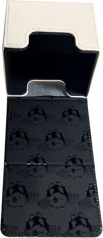 صندوق تجميع بطاقات التداول المغناطيسي من BlackLotos، صندوق تجميع بطاقات التداول المغناطيسي يناسب أكثر من 100 بطاقة YGO مزدوجة الأكمام للبطاقات القابلة للجمع، صندوق بطاقات اللعب (أرجواني) in Kuwait