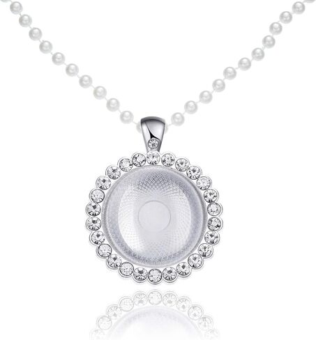 30 قطعة من حجر الراين على شكل حافة قلادة كابوشون مع حجر الراين الشفاف كابوشون لصنع المجوهرات DIY ، 3 ألوان (الذهب ، فضي ، روز ذهبي), زجاج ميتال in Kuwait