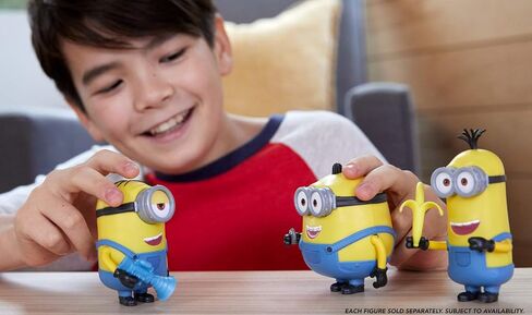 Minions: The Rise of Gru Sing ‘N Babble Otto Interactive Action Figure, Talking Character Toy with 25 Plus Talking & Laughing Sounds 4-in Tall, Gift for Kids Ages 4 Years & Older in Saudi Arabia