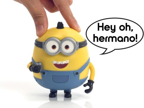 Minions: The Rise of Gru Sing ‘N Babble Otto Interactive Action Figure, Talking Character Toy with 25 Plus Talking & Laughing Sounds 4-in Tall, Gift for Kids Ages 4 Years & Older in Saudi Arabia