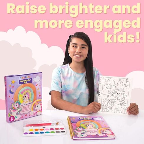 مجموعة ألوان مائية يونيكورن للاطفال in Kuwait