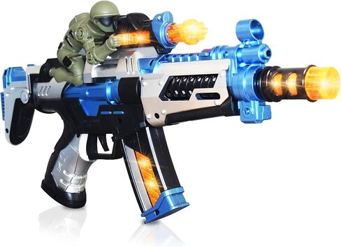 ArtCreativity FuryX Light Up Toy Gun for Kids with Sound & LEDs, 16 Inch in Saudi Arabia