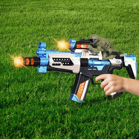 ArtCreativity FuryX Light Up Toy Gun for Kids with Sound & LEDs, 16 Inch in Saudi Arabia