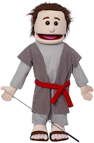 25" Shepherd, Full Body Bible Character, Christian Ministry Puppet in Saudi Arabia