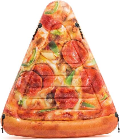 Intex Pizza Slice Inflatable Mat with Realistic Printing, 69in X 57in in Saudi Arabia