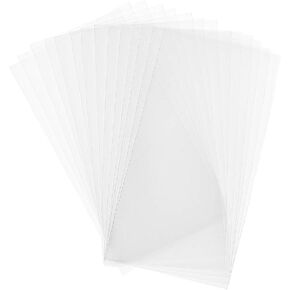 PH PandaHall 3x9 Treat Bags, 200pcs Clear Heat Seal Cello Bags for Cookies, Candies, Small Homemade Arts Party Favor Gifts in Kuwait