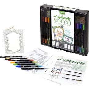 Crayola Hand Lettering Art Set, Crayoligraphy, Craft, Gift for Teens, Age 14+, 60 months to 1188 months in Kuwait
