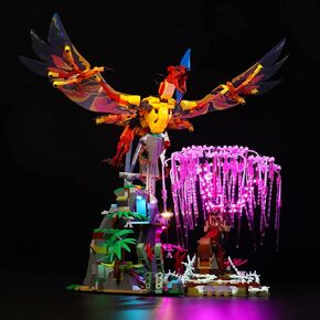 VONADO LED Light Kit Compatible with Lego Avatar Toruk Makto & Tree of Souls 75574, DIY Lighting Compatible with Avatar Lego 75574 (NO Lego Model,ONLY Light) - Music Version